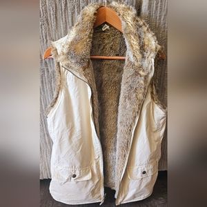 A Reversible Vest . Great for fall /cool weather.